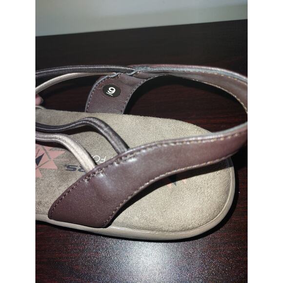 Skechers Women's Slingback Sandals 9 Skechers Reggae Slim – Slip Spliced Brown - Picture 10 of 12